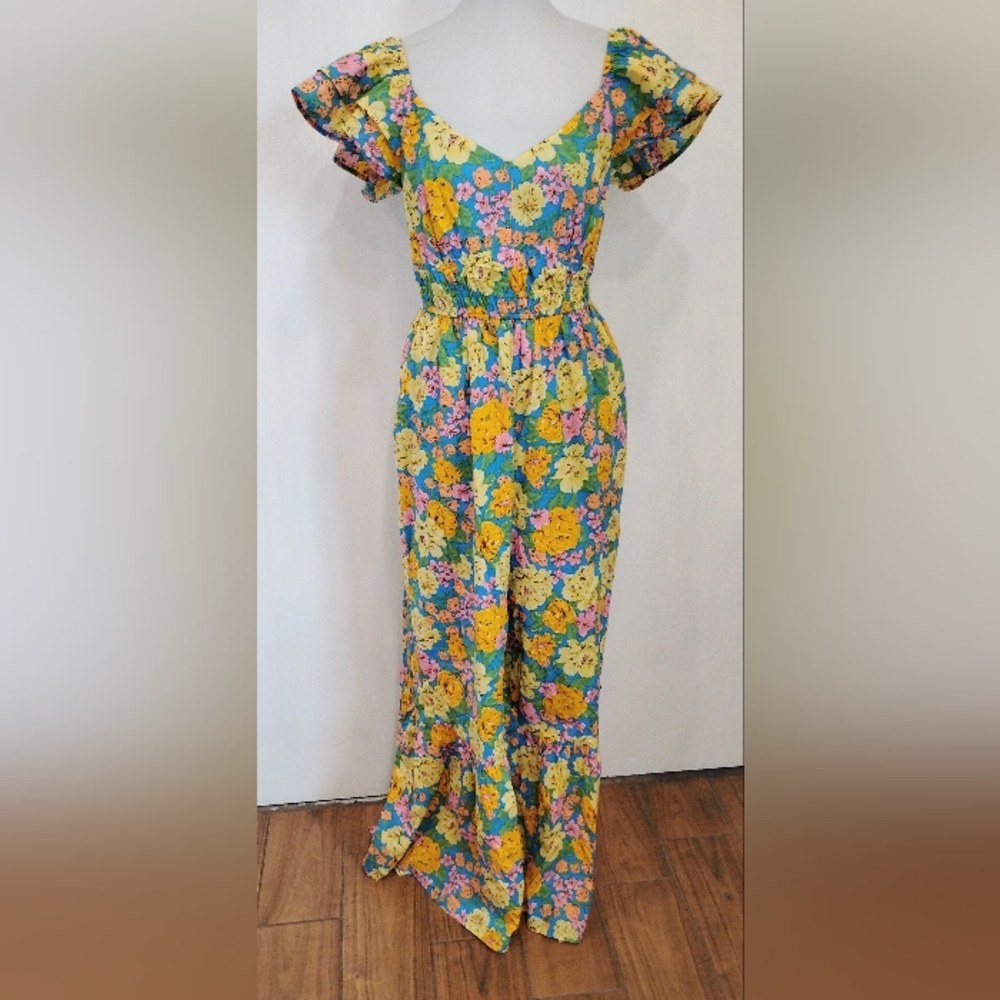 FIELD OF DREAMS RUFFLE HEM JUMPSUIT NWT - Picture 6 of 9